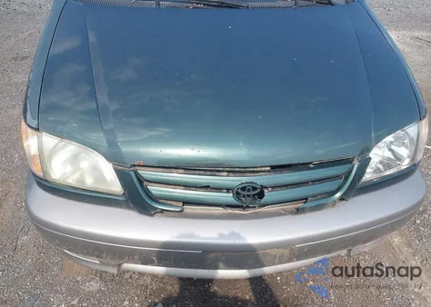 2002 Toyota Sienna Xle from USA, damaged, VIN 4T3ZF13C22U422237